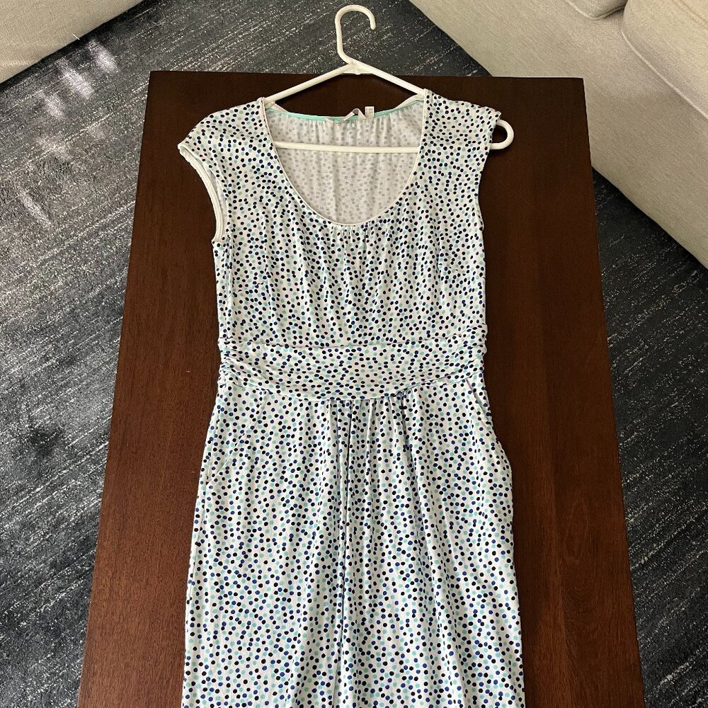 Boden Polka Dot Sleeveless Dress Women's 6R